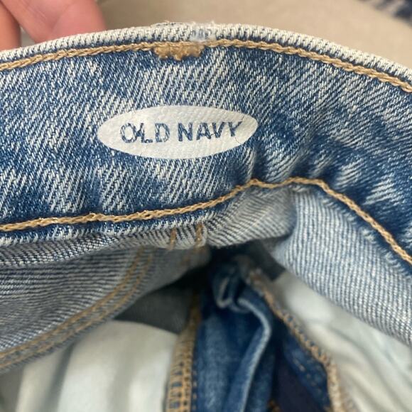 Old Navy Light Wash Cuffed High Waisted Shorts Size 0 - Picture 5 of 7